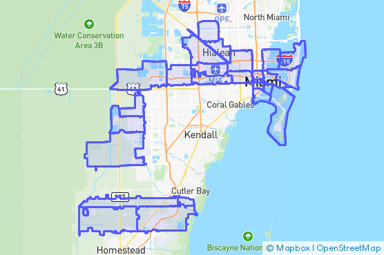 Service Area Map