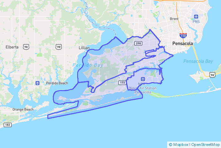 Service Area Map