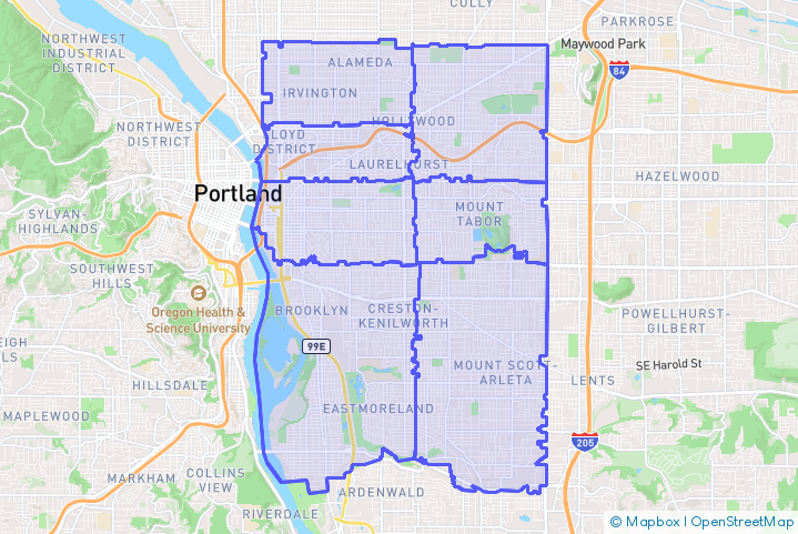 Service Area Map