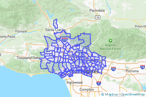 Service Area Map