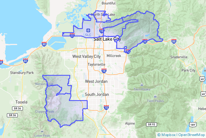 Service Area Map