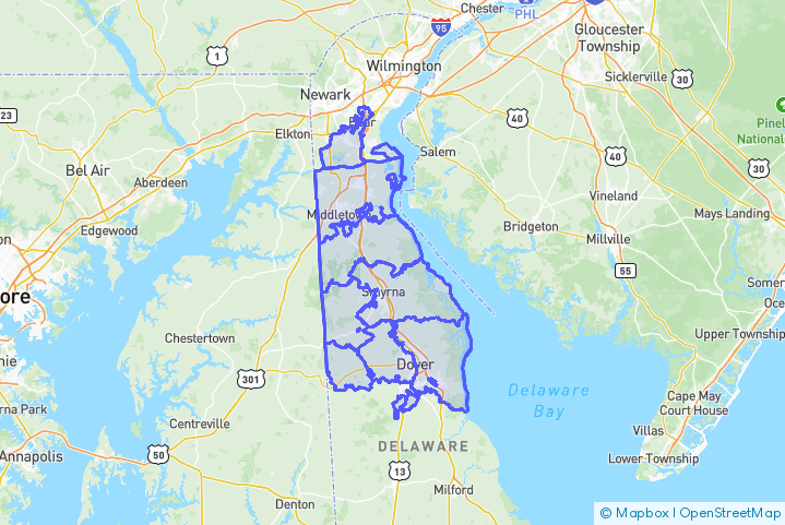 Service Area Map