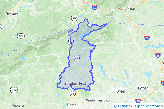 Service Area Map