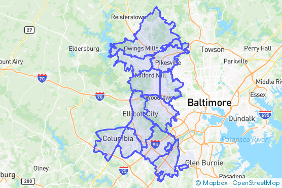 Service Area Map