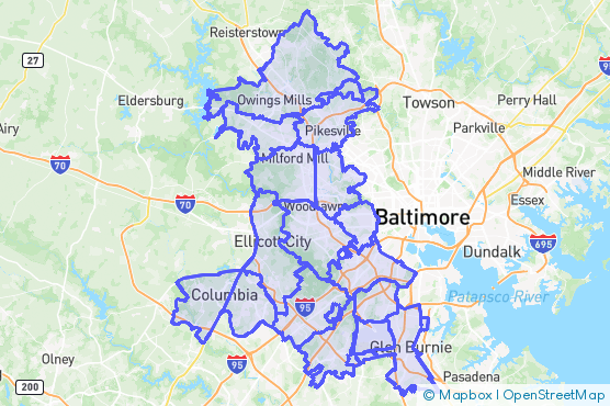 Service Area Map