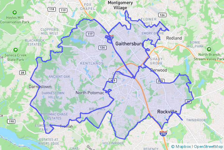 Service Area Map