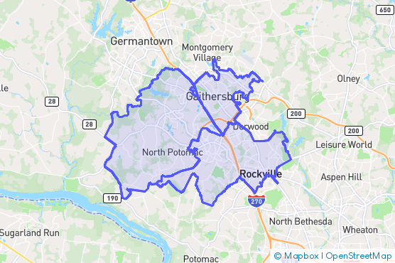 Service Area Map