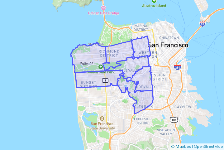 Service Area Map