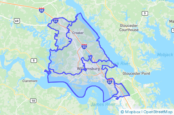 Service Area Map