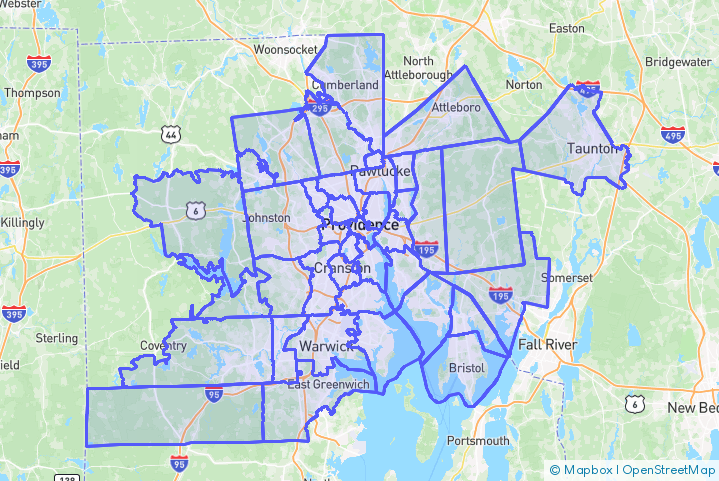Service Area Map