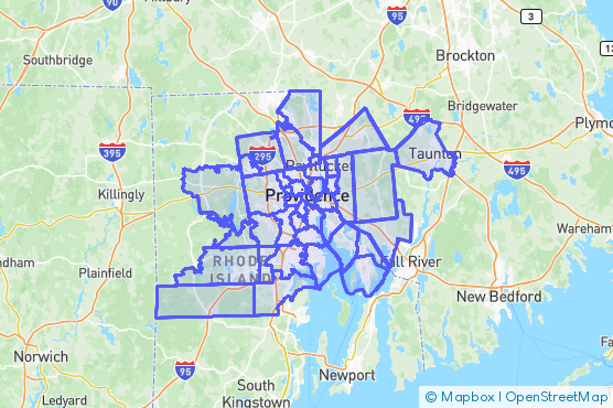 Service Area Map