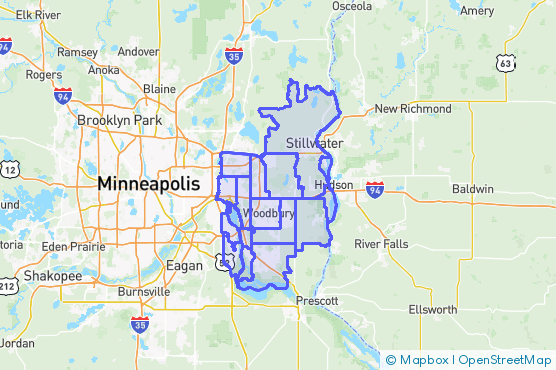 Service Area Map