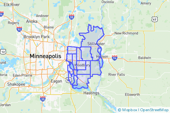Service Area Map