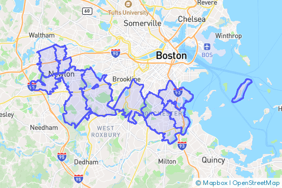 Service Area Map