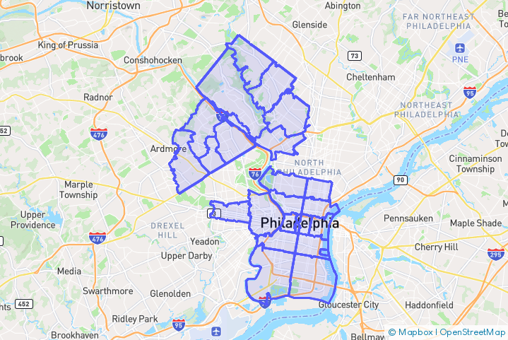 Service Area Map