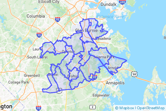 Service Area Map